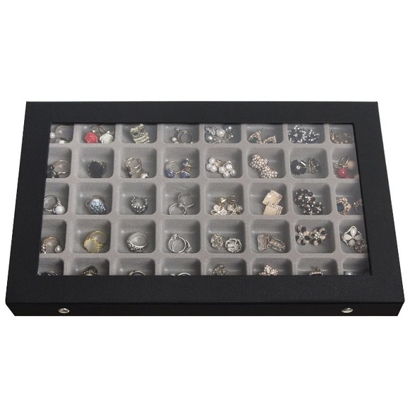 40 compartment jewelry container